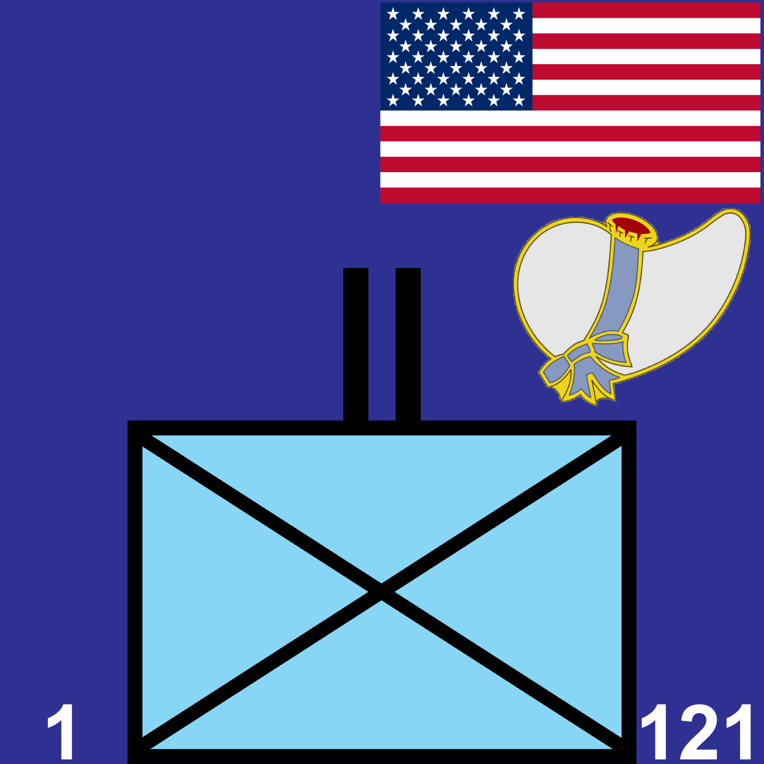 1st Battalion, 121st Infantry Regiment icon